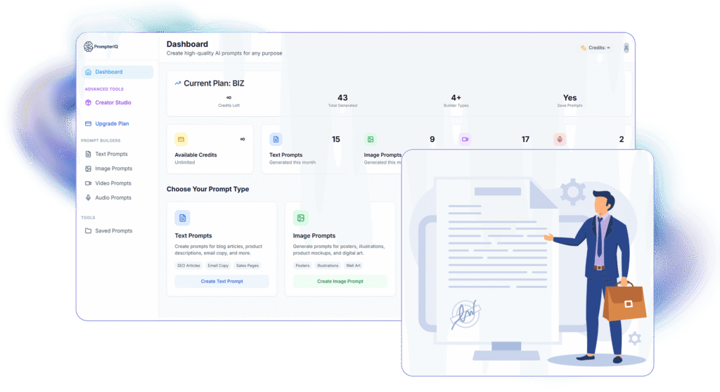 A universal AI prompt and script generator for content, ads, marketing,